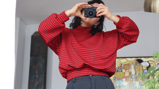 Polerón María rojo