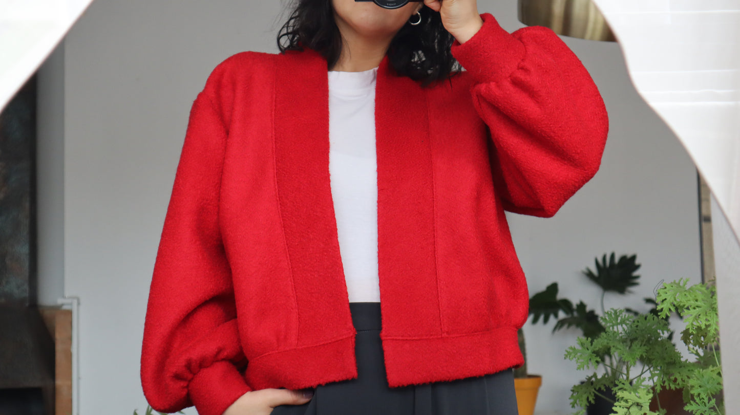 Chaleco Cassie rojo