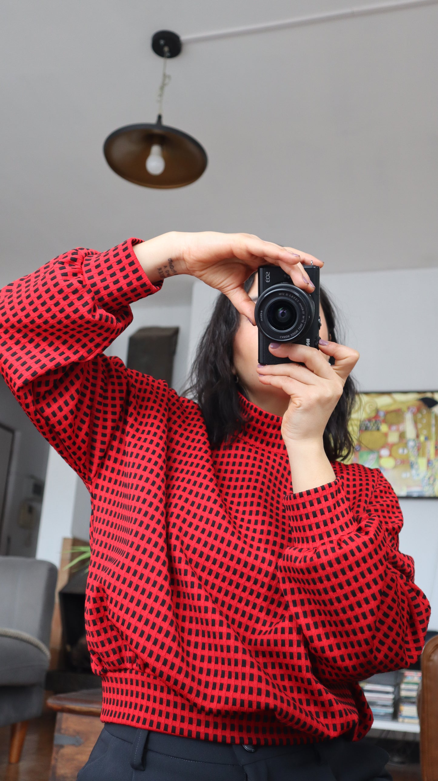 Polerón María rojo