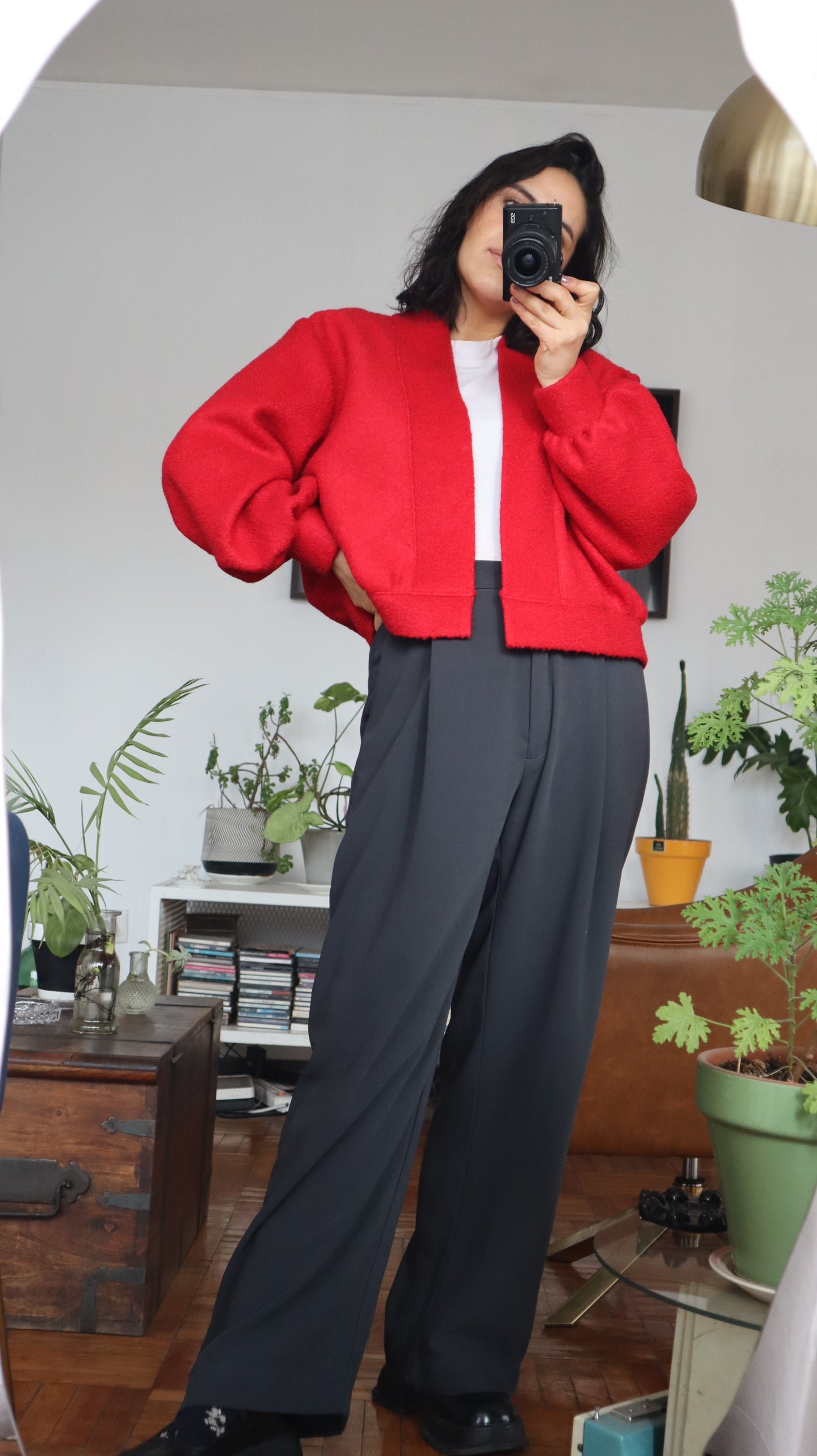 Chaleco Cassie rojo