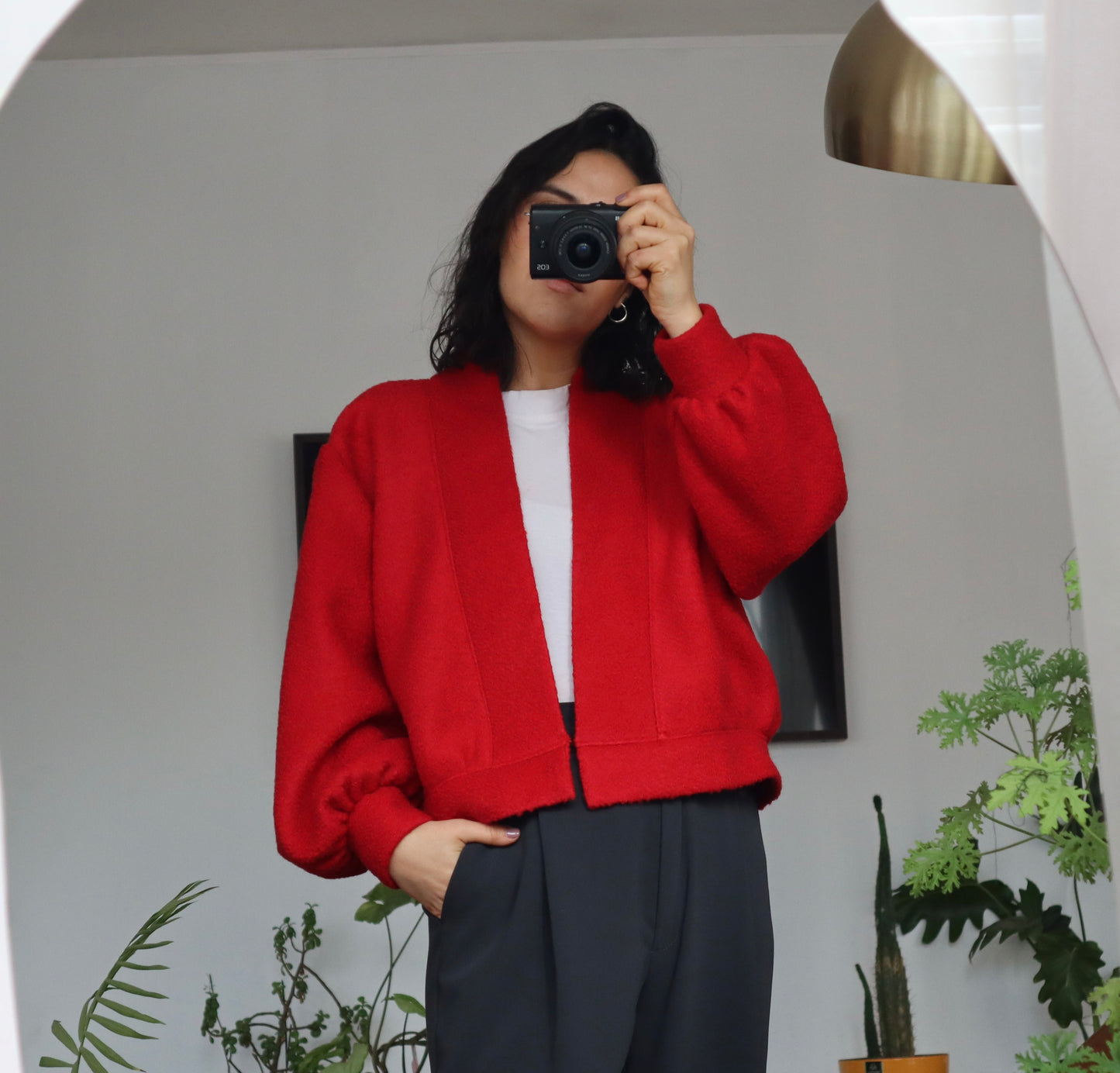 Chaleco Cassie rojo