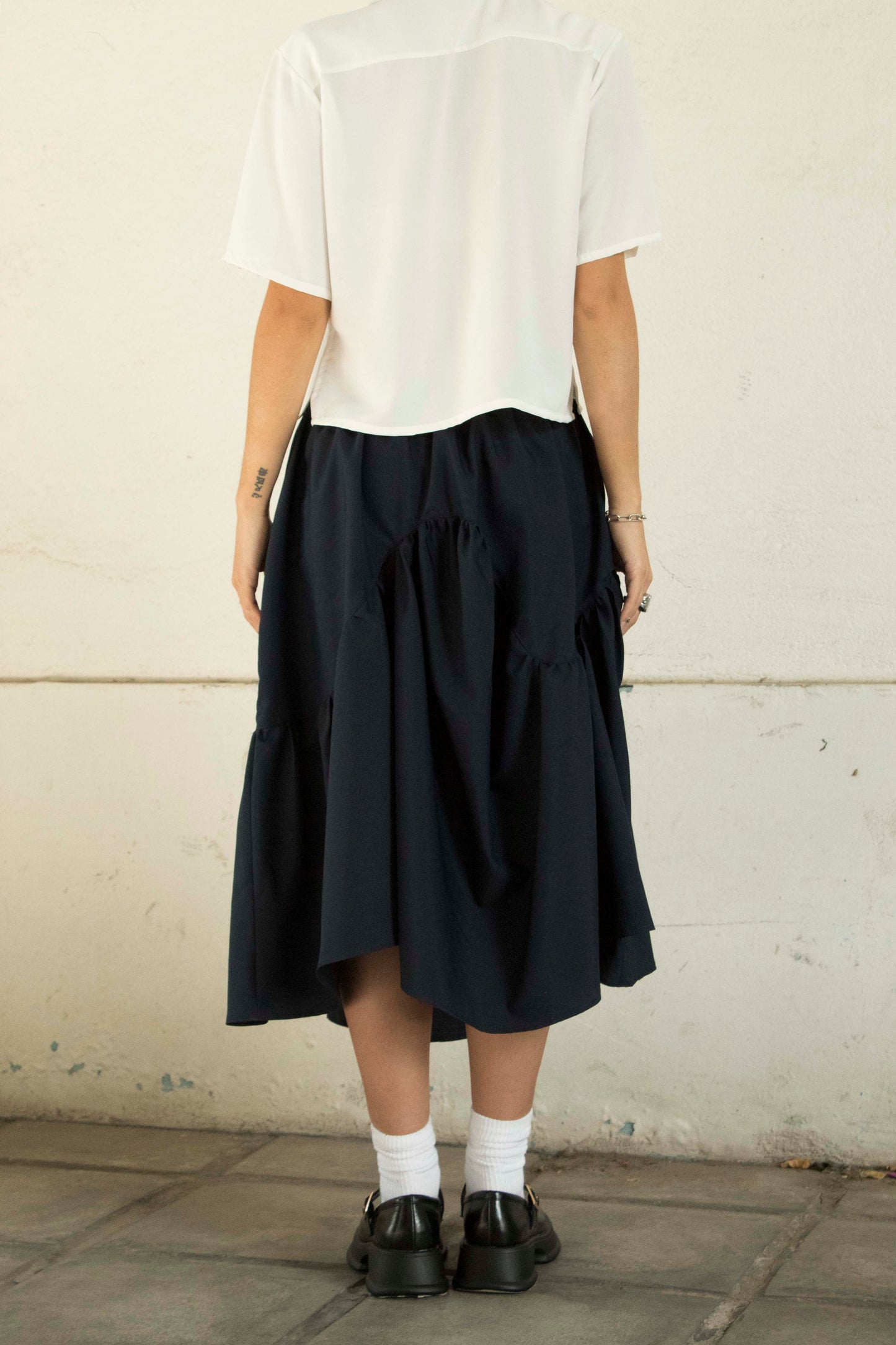 Falda irregular