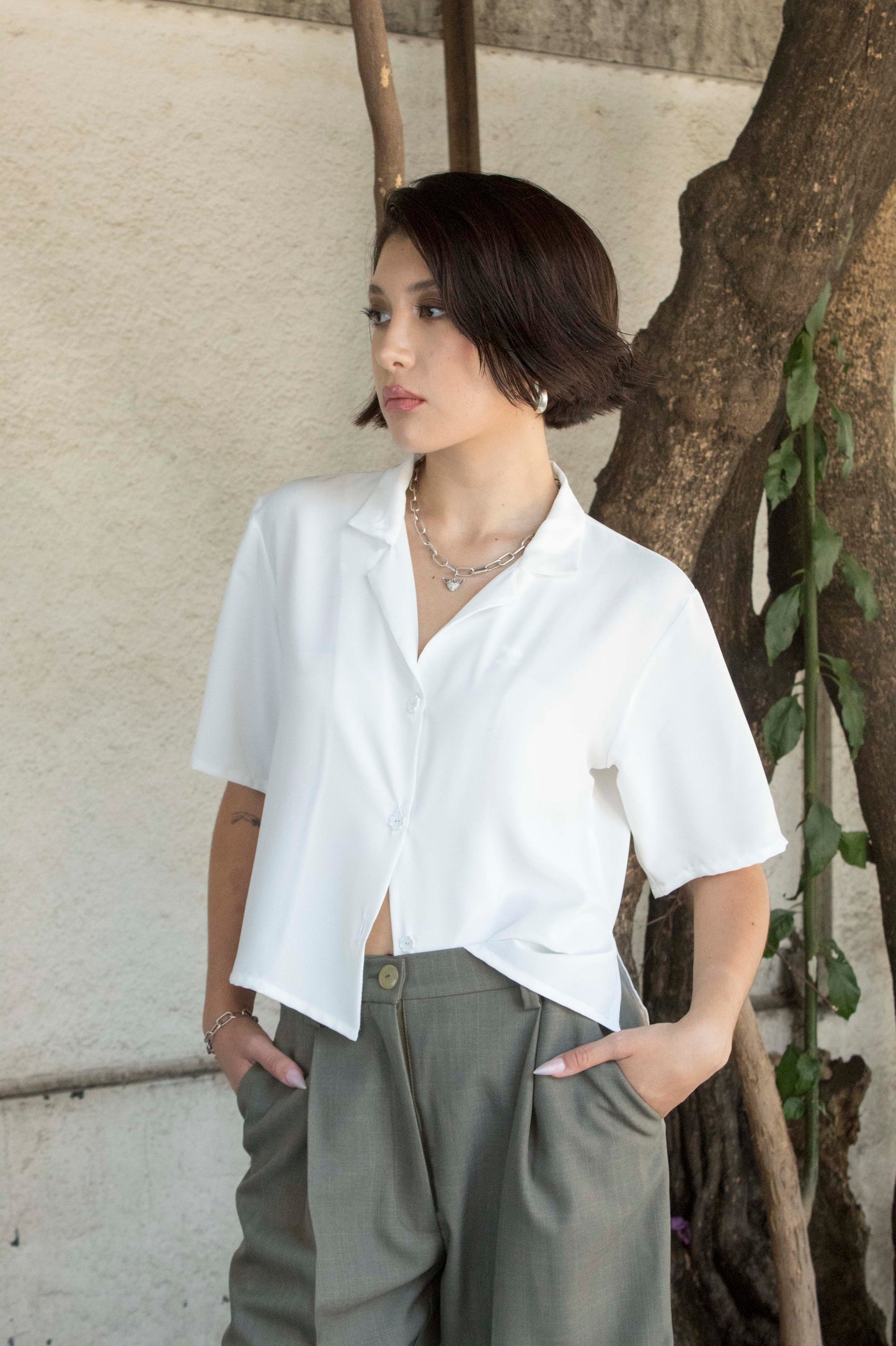 Blusa Berta Blanca
