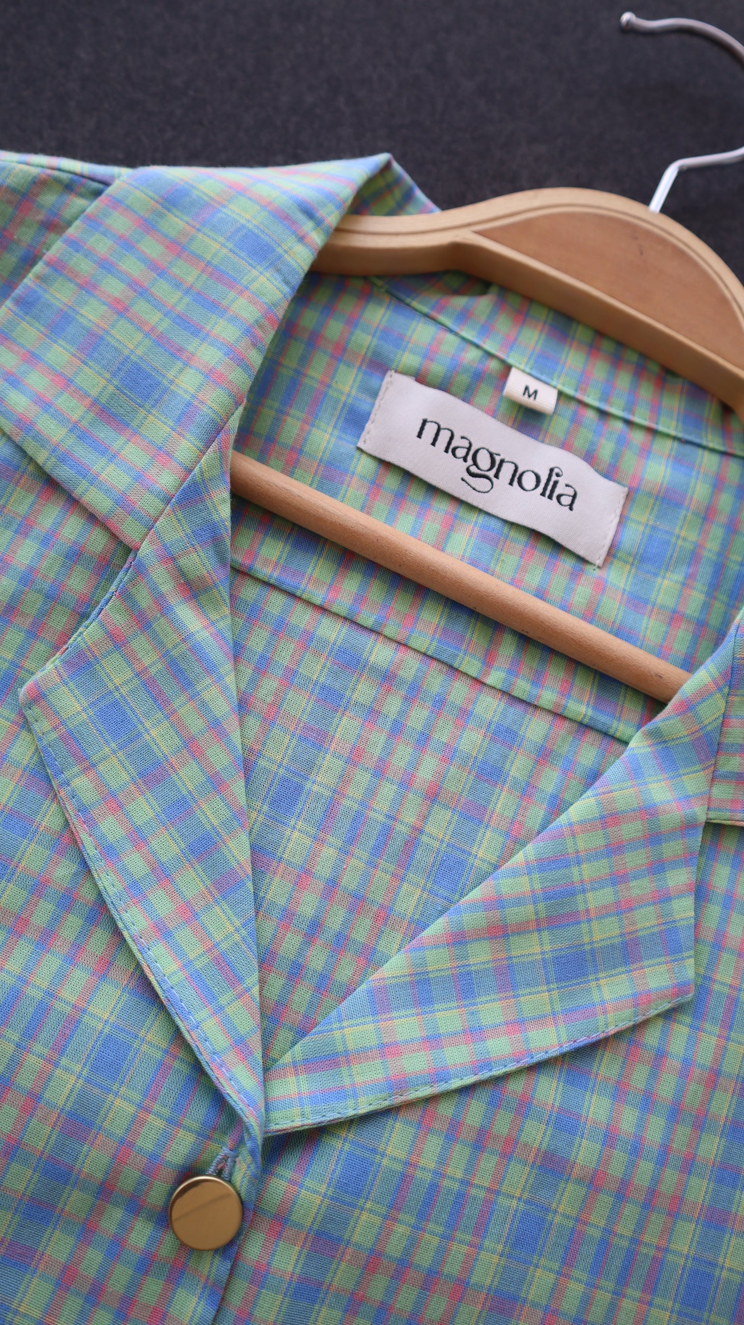 Blusa Berta cuadrillé