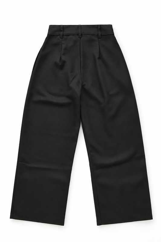 Pantalón Barrel negro