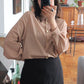 Camisa Fiorela Beige rojo