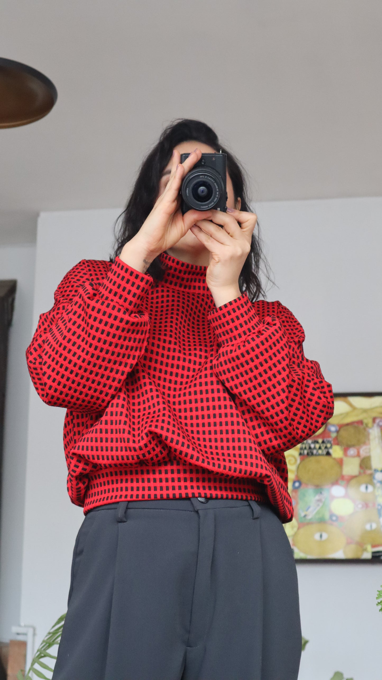 Polerón María rojo