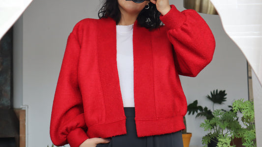 Chaleco Cassie rojo
