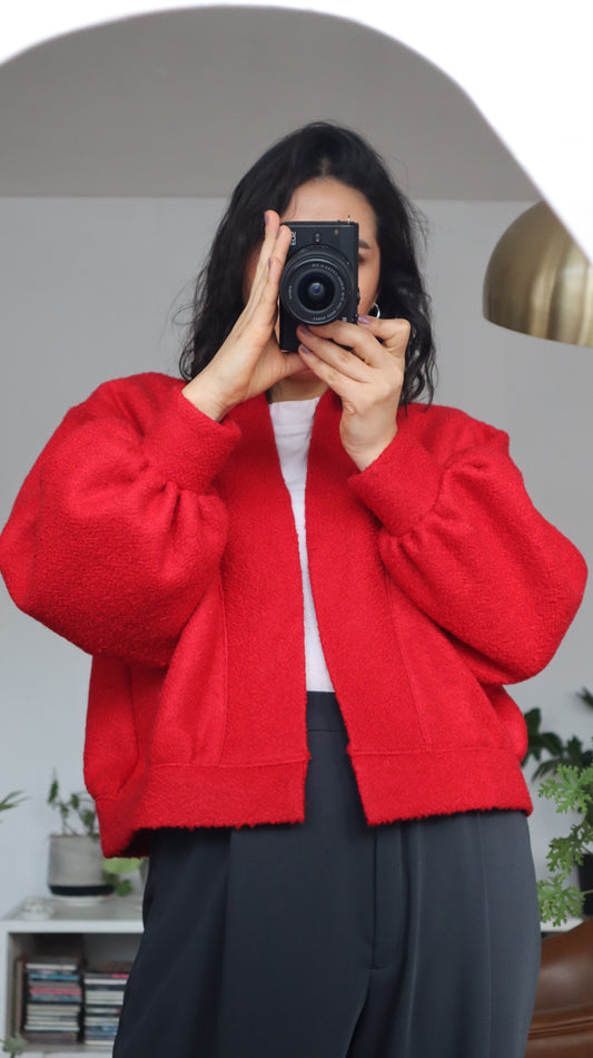 Chaleco Cassie rojo