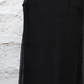 Vestido malla negro