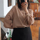 Camisa Fiorela Beige rojo