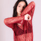 Vestido encaje burdeo