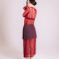 Vestido encaje burdeo