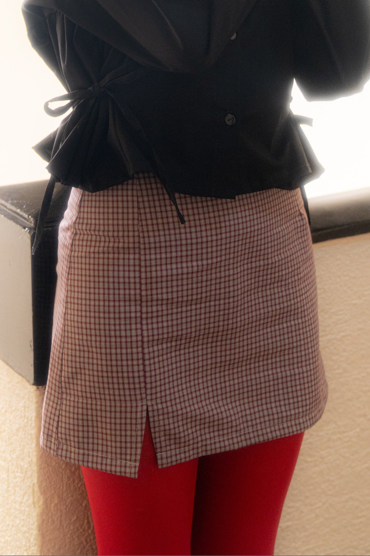 Falda Lucille gris