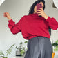 Polerón María rojo