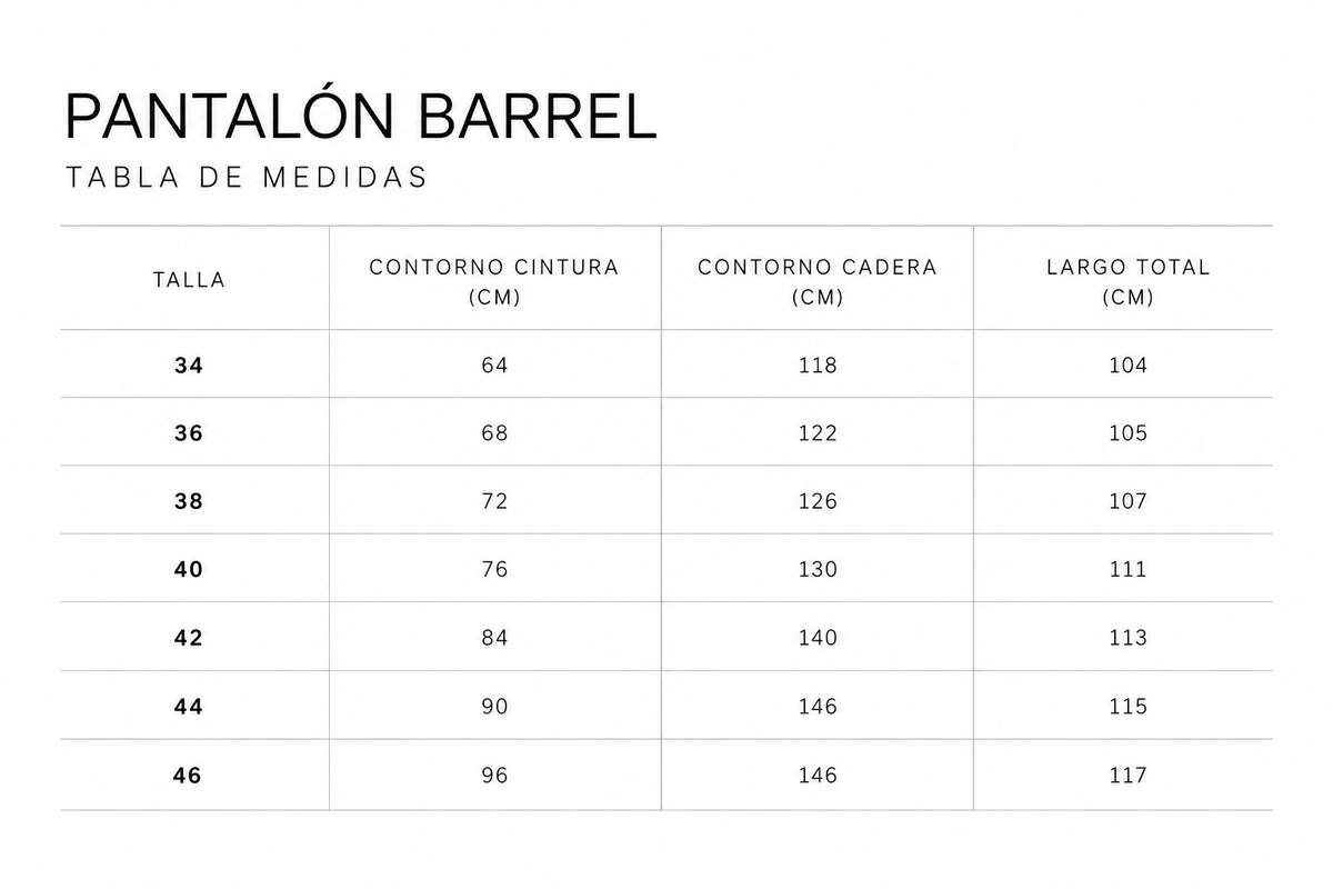 Pantalón Barrel Gris