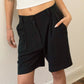 Short sastre azul marino listado