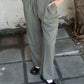Pantalón sastre verde musgo