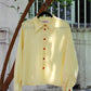 Camisa clásica amarilla
