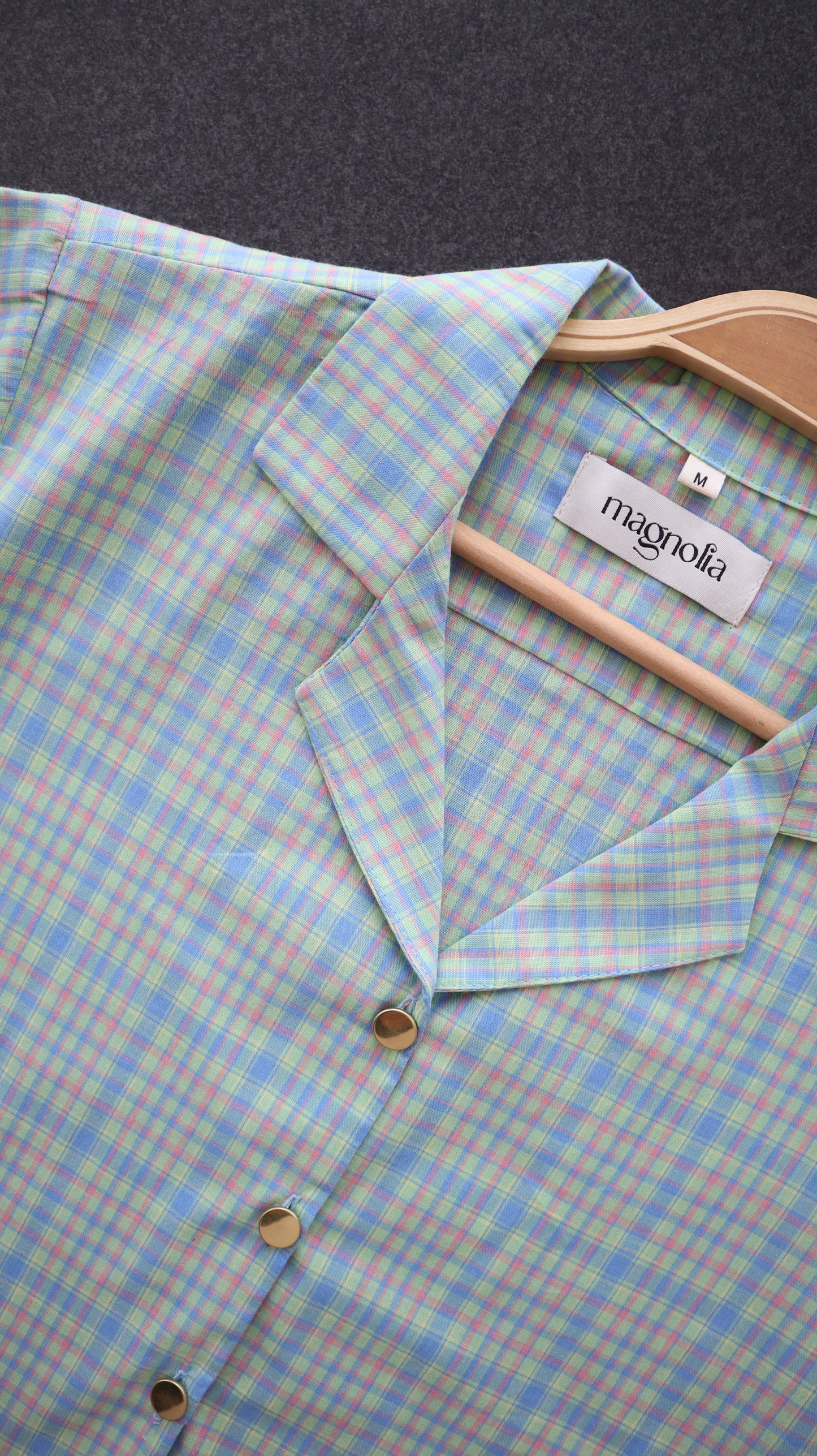 Blusa Berta cuadrillé