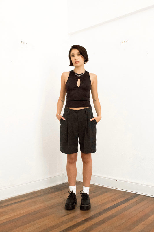 Short sastre gris