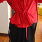 Camisa Lazo rojo listada