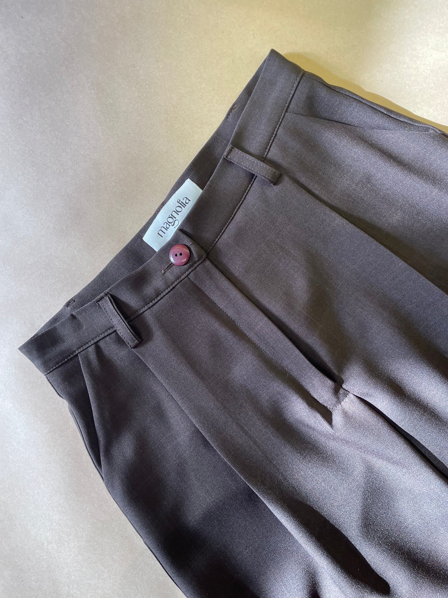 Pantalón sastre café