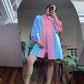 Camisa oversize cuadros