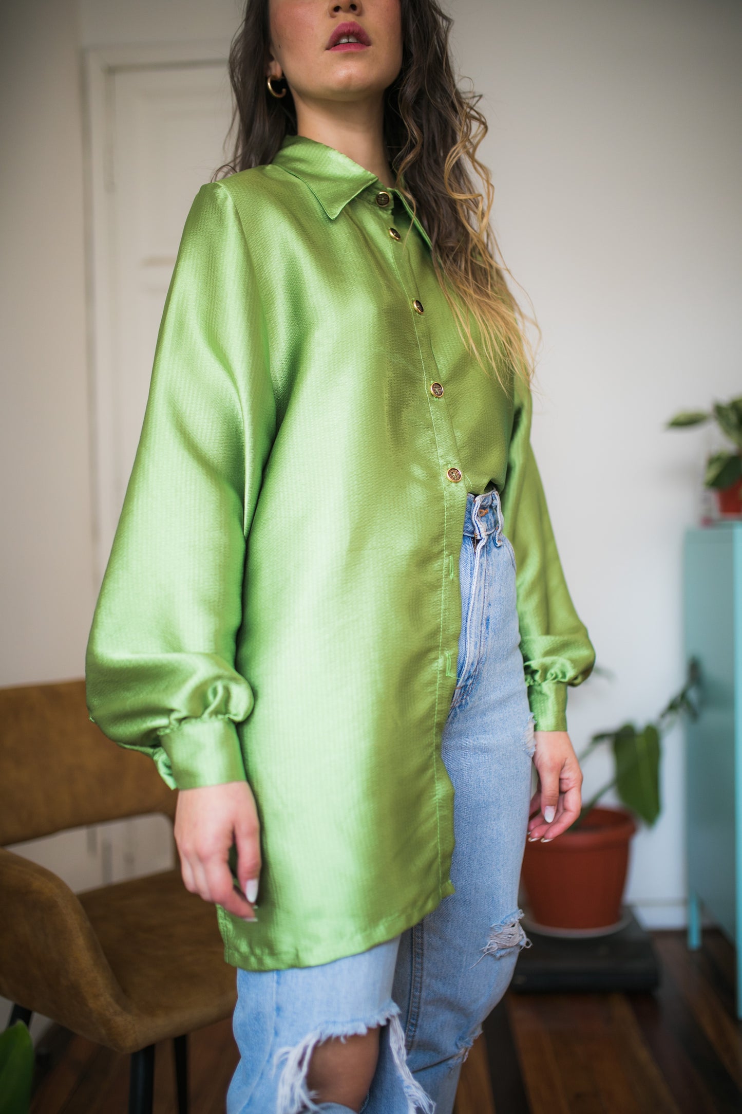 Blusa Fiorela verde