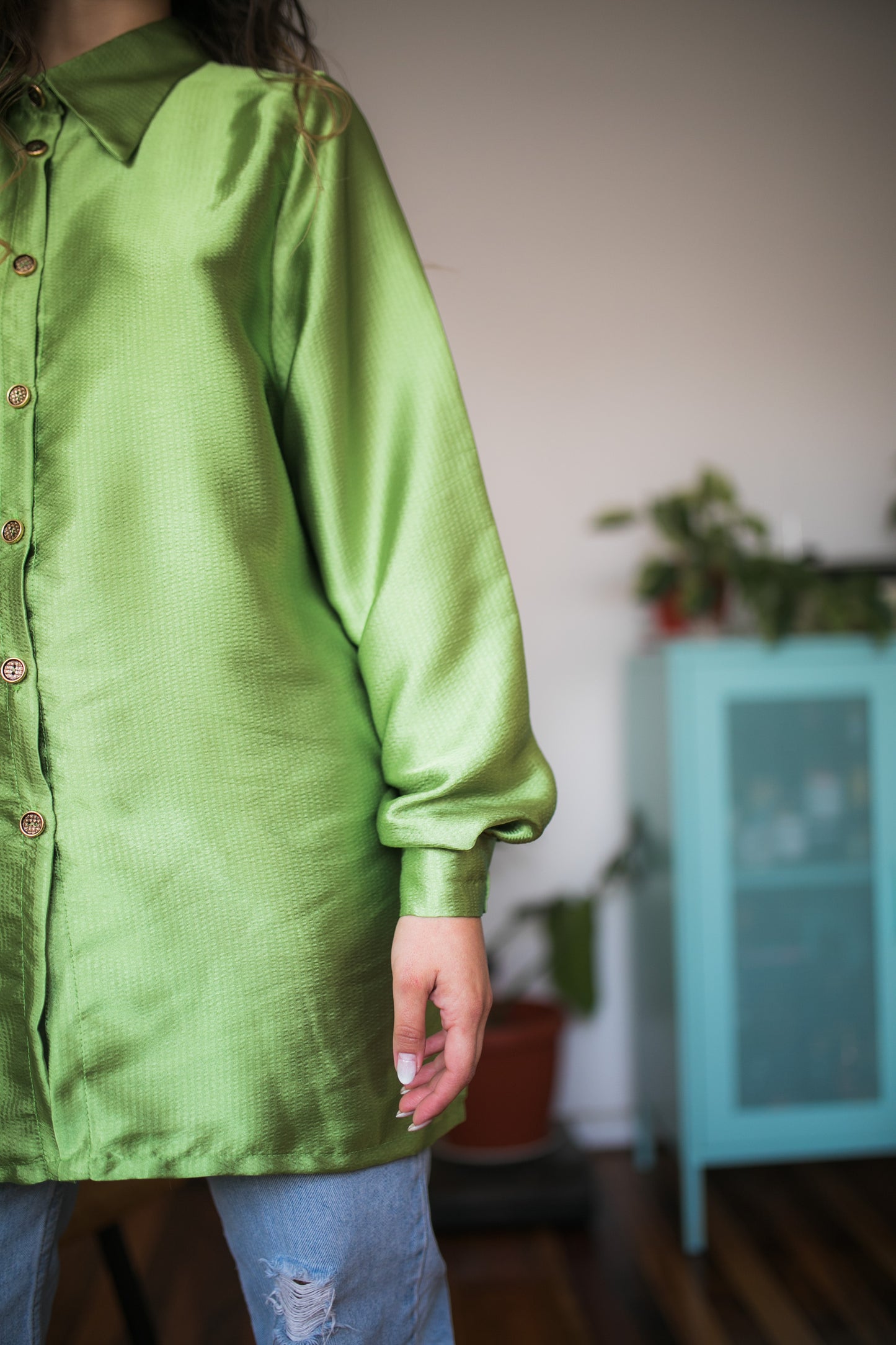 Blusa Fiorela verde